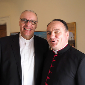 Zwei Diaspora-Kroaten als Bischöfe (rechts Petar Palić): Verantwortung für den freien, in Sprache, Glauben und Identität verankerten Menschen