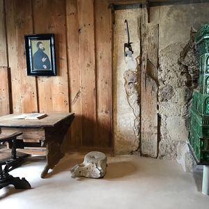 Luthers Stube während seines nicht ganz freiwilligen Aufenthalts auf der Wartburg