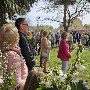 Segnung Palmzweige - Gäste