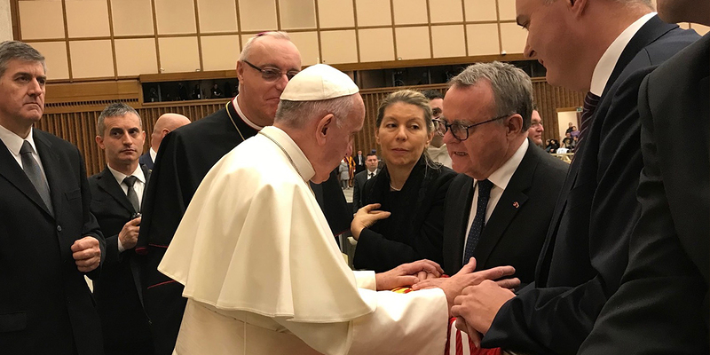 Der Heilige Vater dankt den Vertretern des Burgenlandes und bittet um Weiterarbeit zum Wohle der Gesellschaft.
