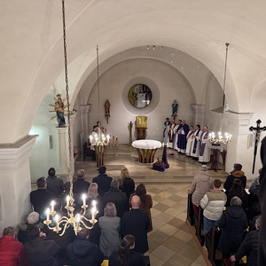 Heilige Messe in der Pfarrkirche Zagersdorf