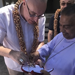 Ein würdiges Geschenk für den Gastgeber