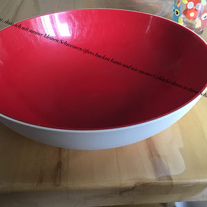 Meine Schale der Dankbarkeit