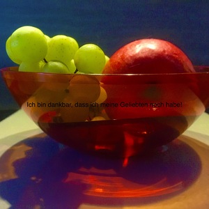 Meine Schale der Dankbarkeit