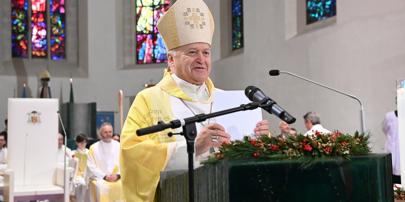 Erzbischof Német betont Bedeutung der Werke der Barmherzigkeit.