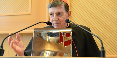 Kurienkardinal Kurt Koch bei seinem Vortrag in der Eisenstädter Wirtschaftskammer 