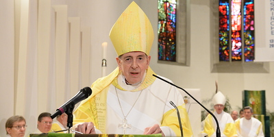 Kurienkardinal Kurt Koch, Präsident des Päpstlichen Rates zur Förderung der Einheit der Christen, hielt im Rahmen des feierlichen Pontifikalamts die Festpredigt