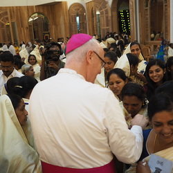 Des Bischofs liebster Dienst: den Menschen direkt und ungefiltert begegnen 