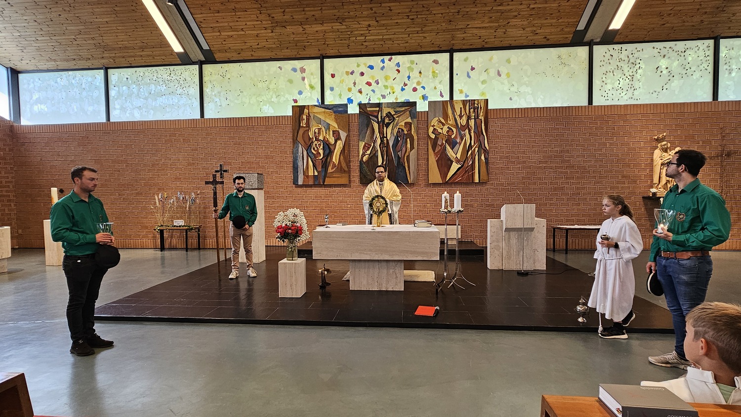 Fronleichnam 2024 / Nadja Hutter Hl. Messe - Schluß