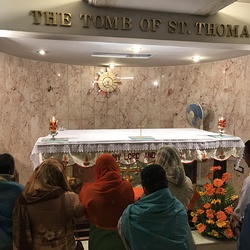 Von den Menschen Indiens verehrt: der heilige Thomas