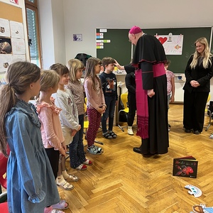 Bischöfliche Visitation der Volksschule Eisenstadt