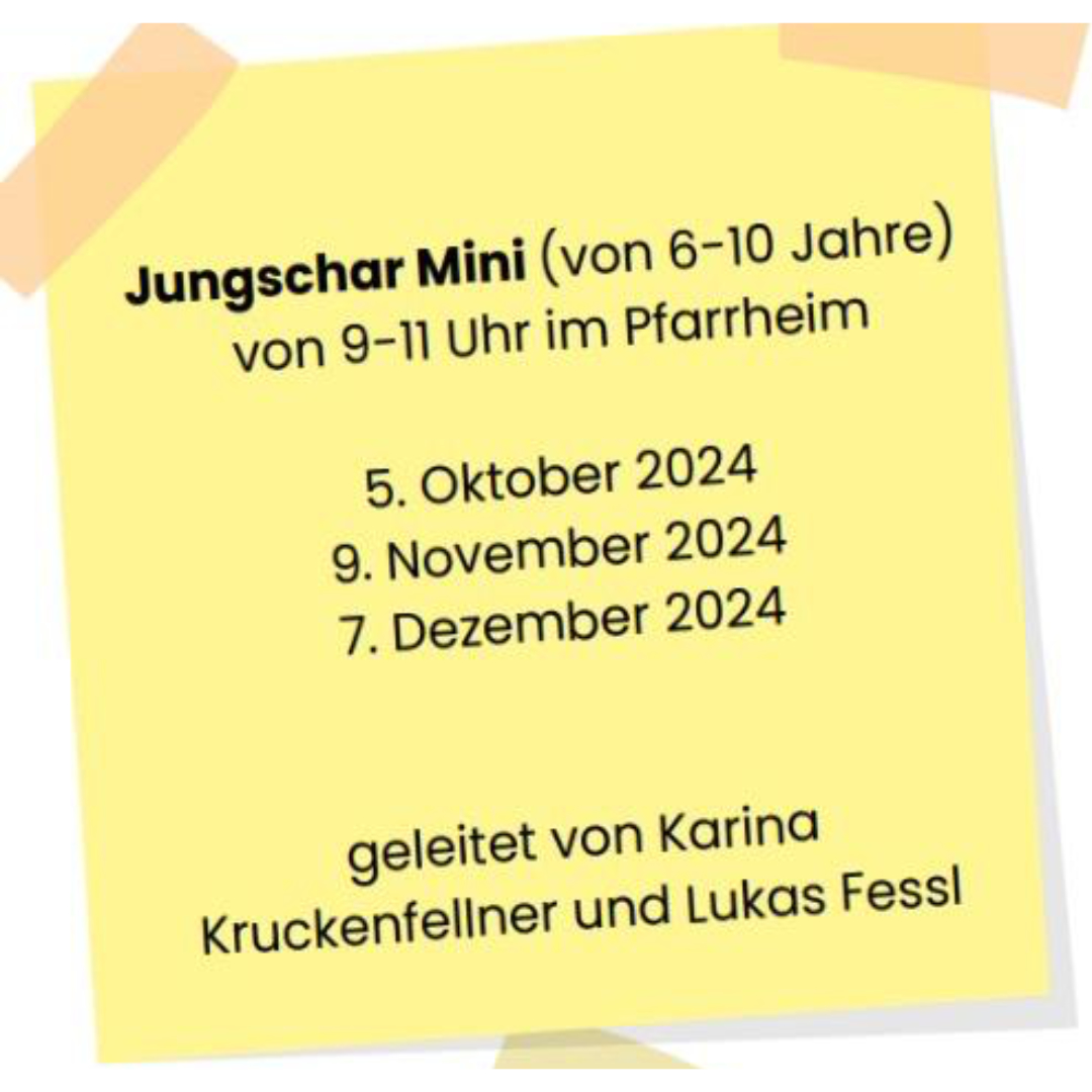 Jungschar Mini24 / Sgarz Christine