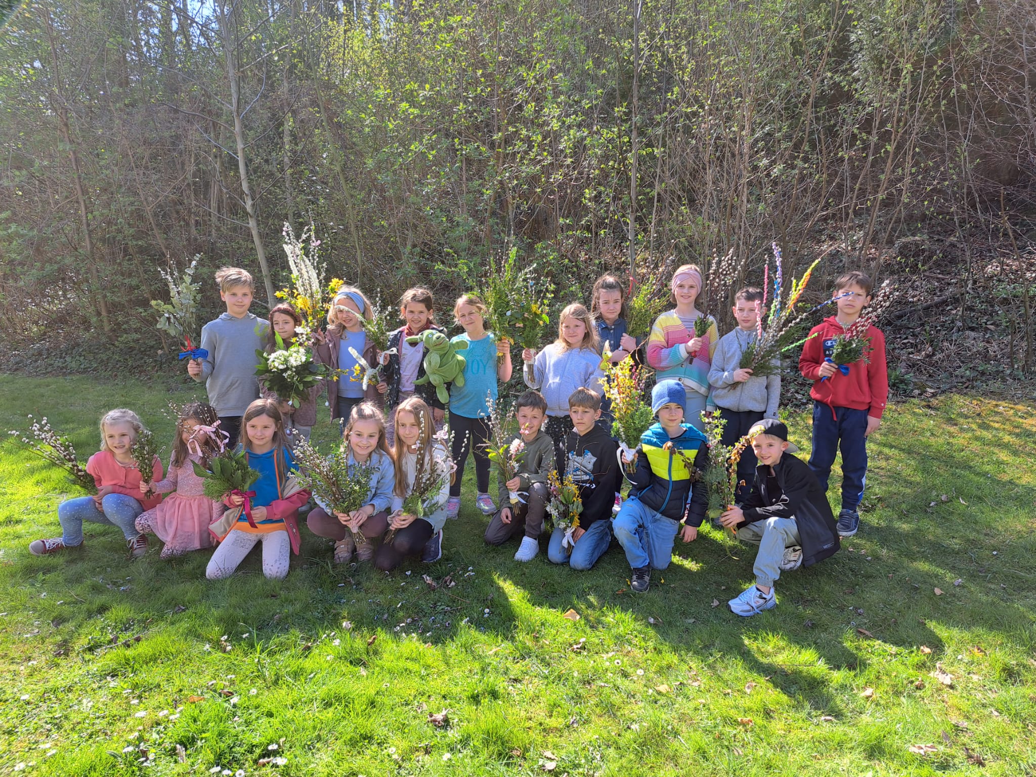 Palmsonntag / Gerti Ankerl Palmsträuße binden