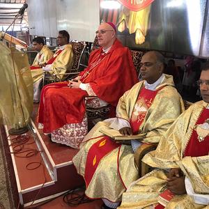 Beim Gottesdienst anlässlich der Antoniuswallfahrt vergangenen Dienstag