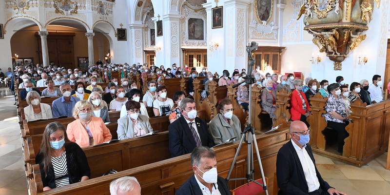 Die Basilika im bekannten burgenländischen Wallfahrtsmekka wurde von Gläubigen aus dem gesamten Burgenland besucht.