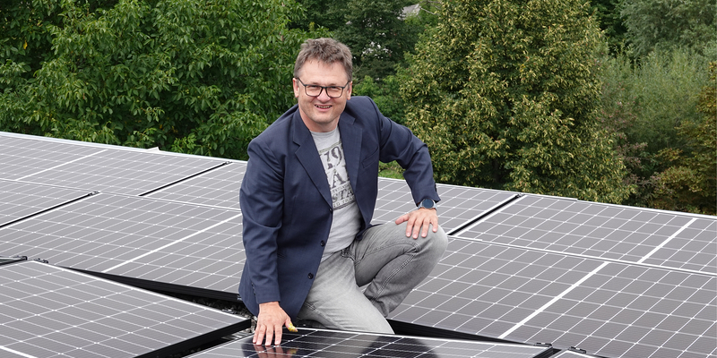 Diözese als Vorzeigeprojekt. Lois Berger, Umweltbeauftragter der Diözese Eisenstadt, ist vom eingeschlagenen Weg überzeugt.