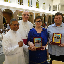 Stolz auf die Auszeichnung: Renate Heller und Bernd Strobl