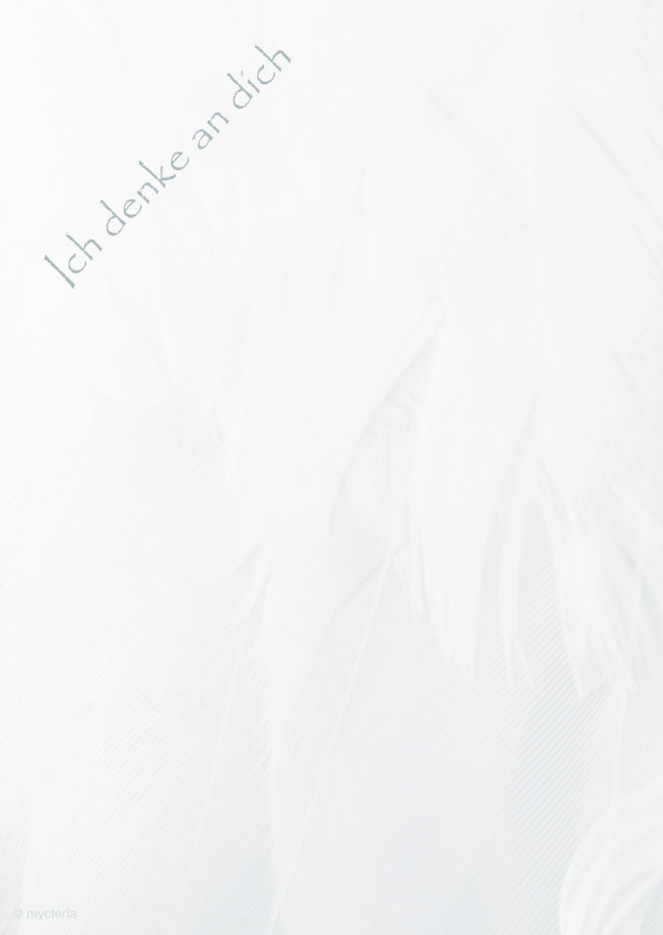 Ich denke an dich / Christine Sgarz