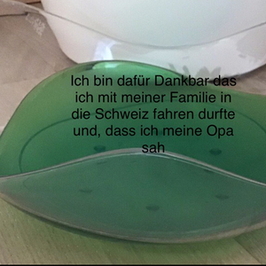 Meine Schale der Dankbarkeit