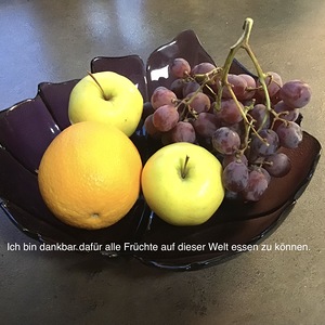 Meine Schale der Dankbarkeit