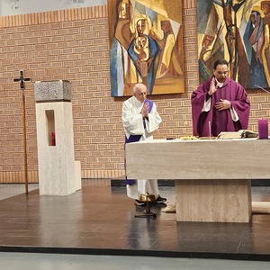 Segnung der Asche